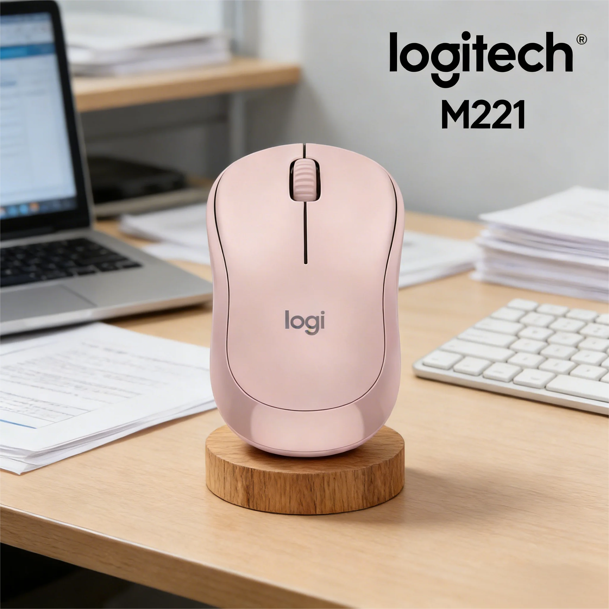 

Logitech M221 1000DPI High Precision Mouse 18-Month Battery Office Use