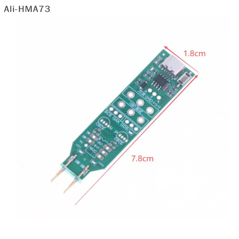 

1Pc 2025 New 4Pin Optocoupler Tester Tool Test Board IGBT MOS Transistor Test Module Electronic Repair Parts Type-c Interface