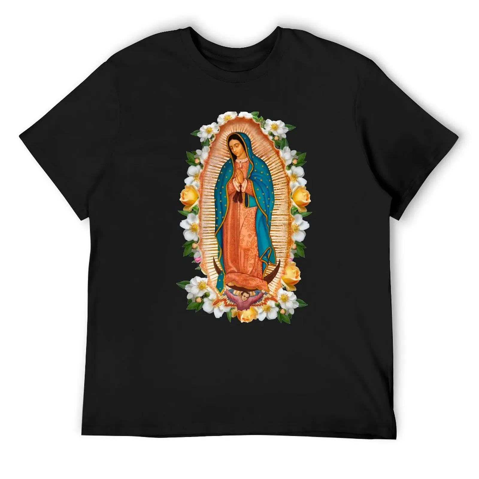 

La Virgen De Guadalupe T-Shirt cheap stuff graphics customs t shirt for men