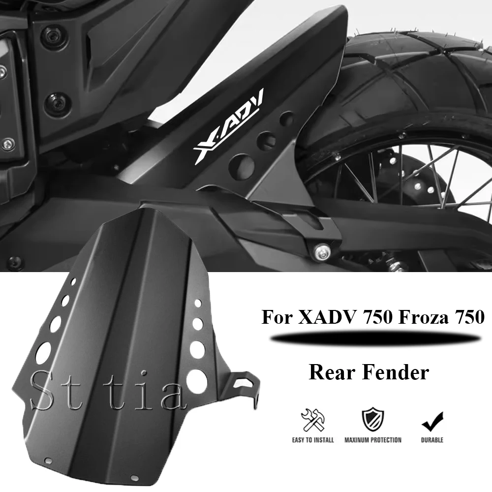 

XADV750 NEW Motorcycle Fender Rear Cover Back Mudguard Splash Guard Protector Fit For Honda X-ADV750 XADV 750 Forza750 Forza 750