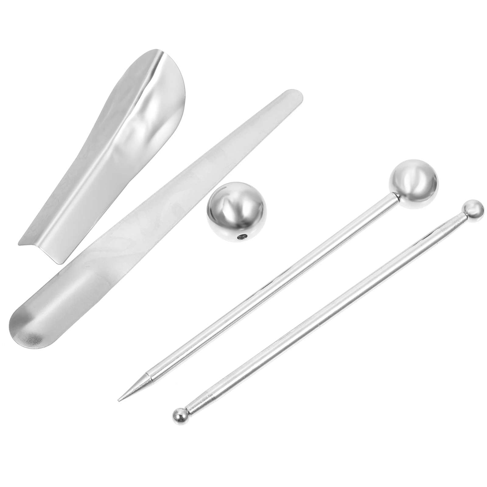 

2 set Stainless Steel Caulking Tools Set Tile Gap Smoothing Tool For Bathroom Kitchen Wall Floor Grouting Concrete Finishing