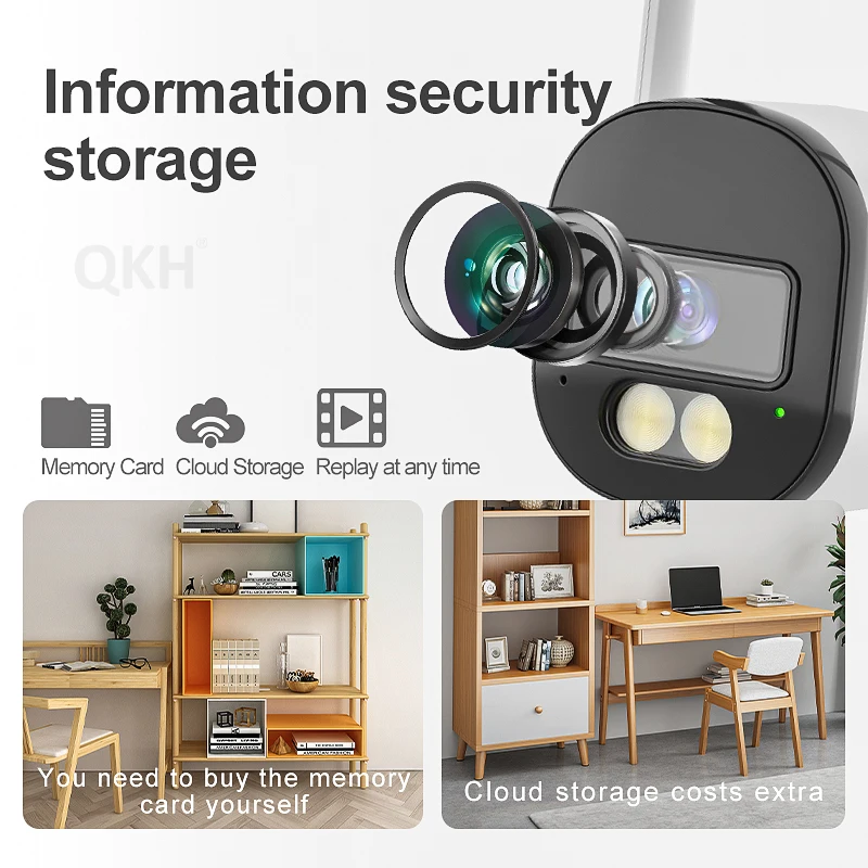 Wireless Camera 1080P Outdoor Zoom 10X IP Security Camera Night Vision Waterproof Surveillance CCTV Camera for Home Security