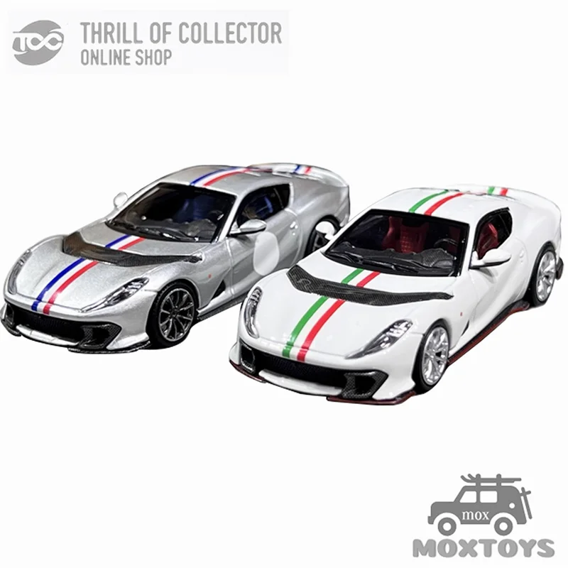 

Литая модель автомобиля TOC 1:64 812 Competizione FE812C 812C