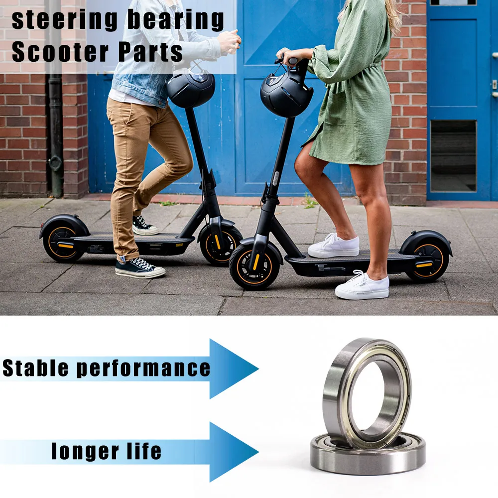 1 or 2pcs Electric Scooter Front Wheel Motor Ball Bearings Scooter Front Motor Drive Wheel Bearings for Segway Ninebot G30