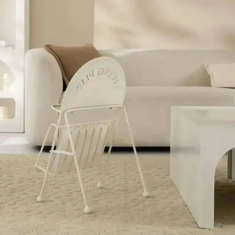 

Iron Medieval Modern Rack Simple Magazine Folding Floor-standing Book Rack Ins Style Desktop Storage Rack Tabletop Ornaments