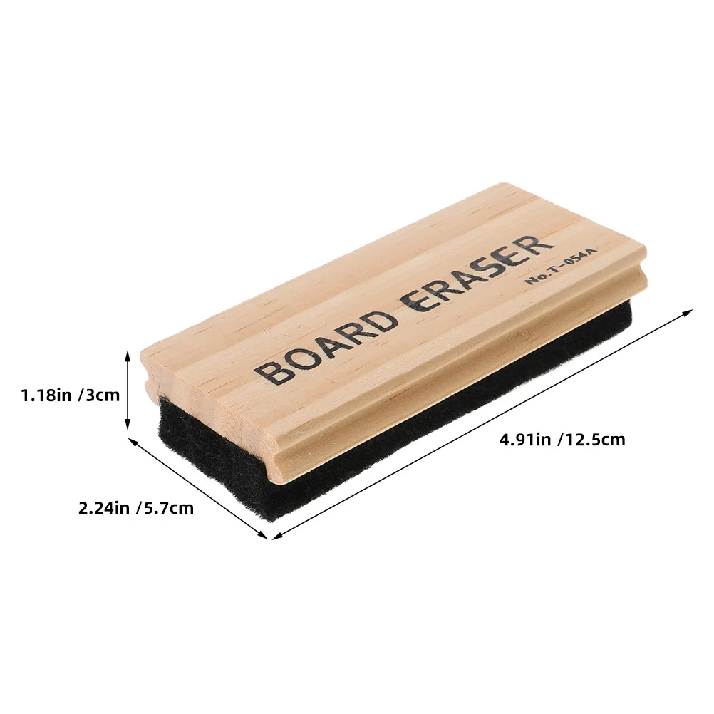 Petite gomme sèche en bois pour tableau blanc et tableau, fournitures de classe portables, gommes pour tableau noir, fournitures de salle de classe