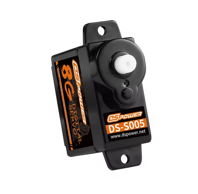 DSPOWER 8G 1.4kg Torque Micro Digital Plastic Gear Servo JR Plug for RC Car Crawler Helicopter Fixed-wing Drone Toy Wltoys Axial