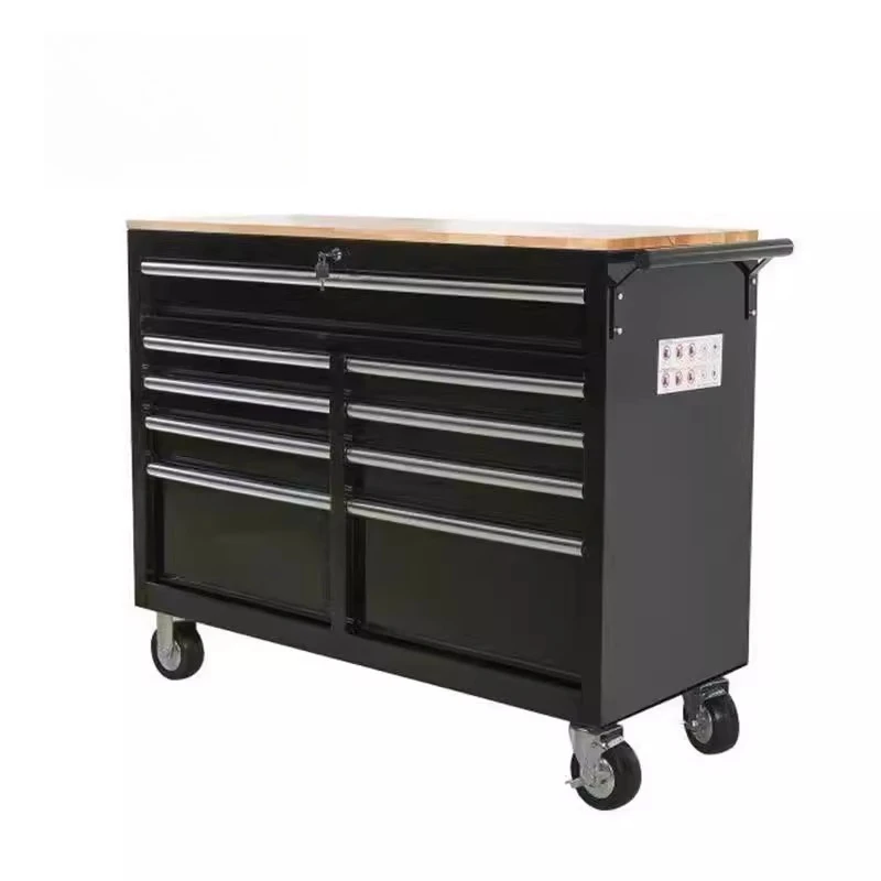 

Heavy-duty toolbox, workshop maintenance multi-function trolley 46-inch mobile workbench