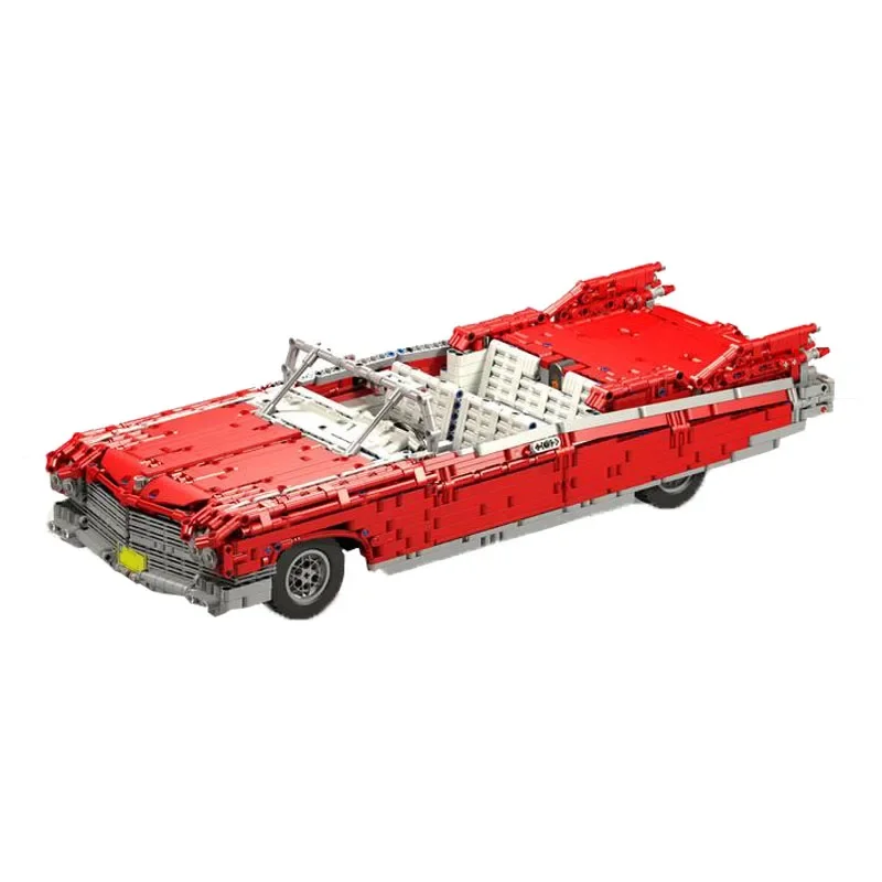 Классический строительный блок MOC-3078, суперкар, высокая сложность сращивания, детали строительного блока, 3136 шт., игрушка для взрослых и детей, подарок на день рождения