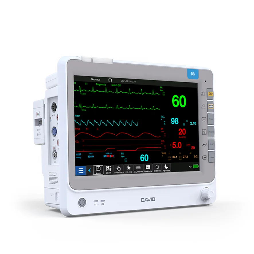 DAVID D6 Professional Hospital Newborn Supplies Neonatal Spo2 Oximetro  Nicu Baby Nurse Nicu
