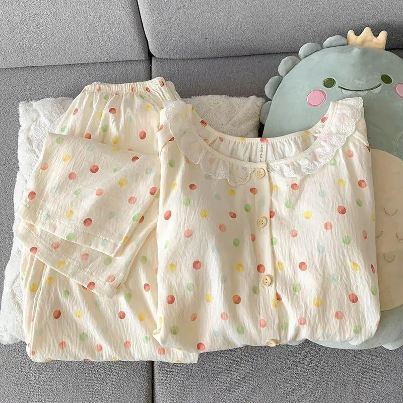 ملابس منزلية غير رسمية ملابس منزلية عصرية عبر الحدود ملابس نوم للبيع بالجملة للفتيات طقم بيجامة مثير قطعة نسائية طقم ملابس نسائي #2