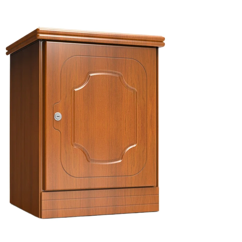 bedside safe, household 55cm high, fingerprint password invisible safe, anti-theft and anti-pry bedside table