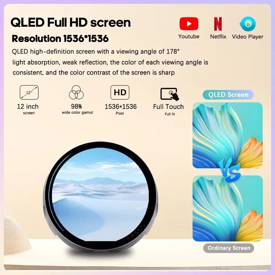 11.7 Inch Android 14 For BMW Mini 2016-2023 Car GPS Navigation CarPlay HD Touch Screen Head Unit Multimedia Player Radio Auto