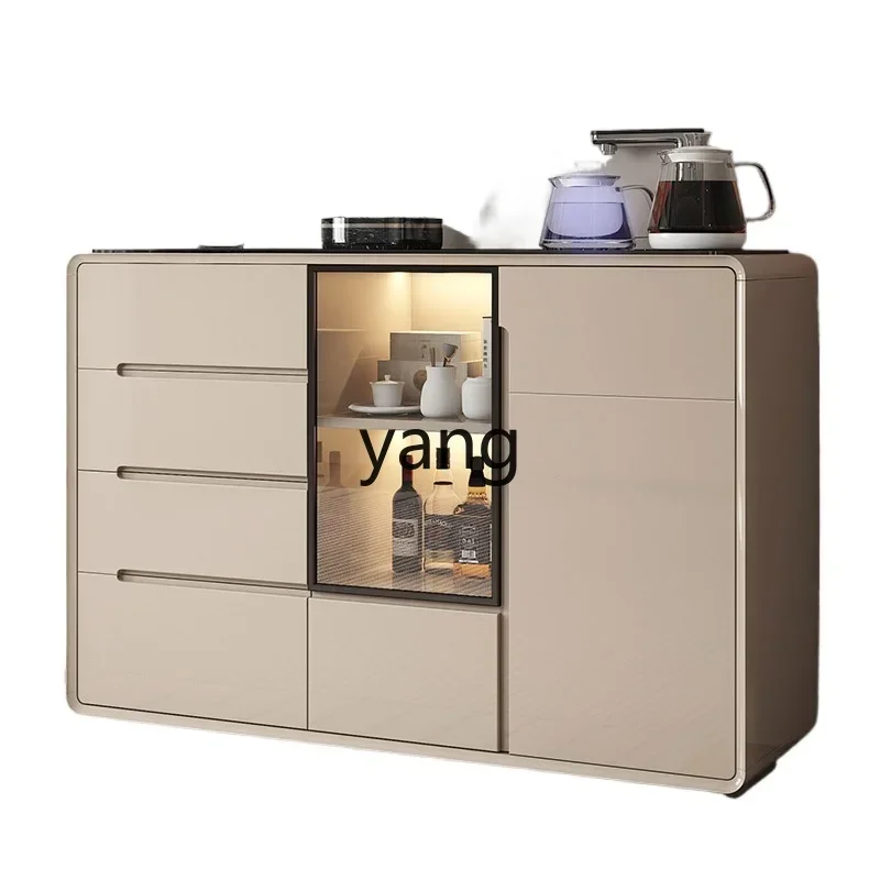 

lhh intelligent tea bar machine integrated cabinet household multi-functional water dispenser side tea cabinet