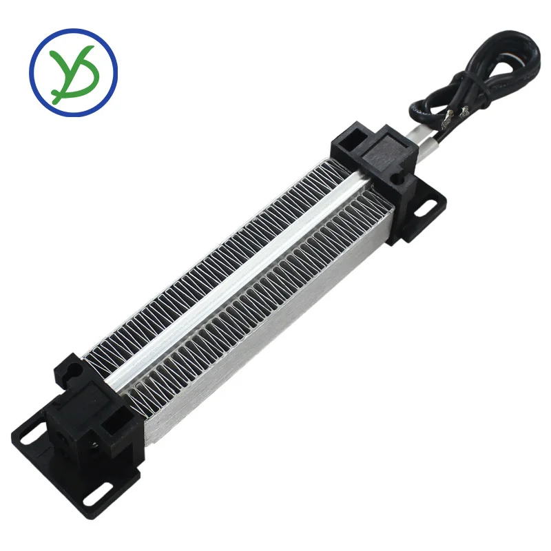 24V 200W AC DC Insulated PTC ceramic air heater constant temperature heating element 96A1 140*32*26mm