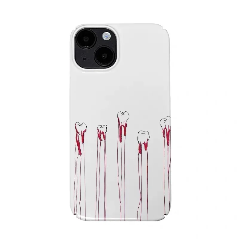 

Red Bizarre Blood Pressure Surgery Phone Case for IPHONE 17 Air 16E 15 PROMAX 14Plus 13 12 MINI 11 16Plus XR Acrylic Phone Cover