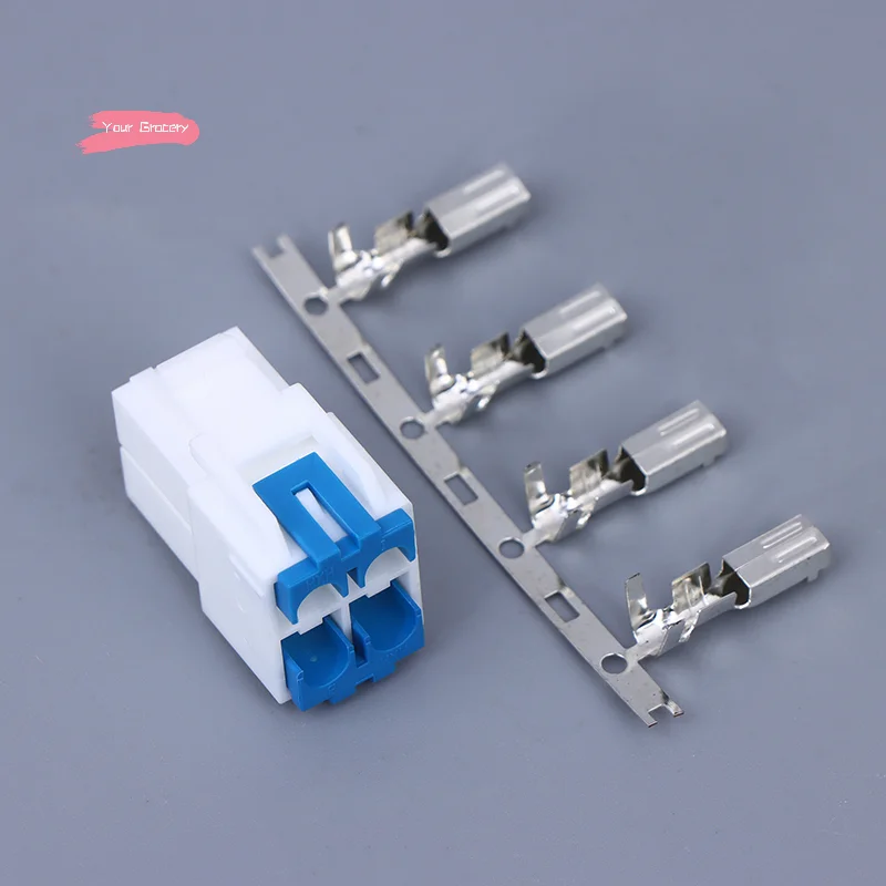 

Y-5PCS/1Set 4-Pin Power Connector Plug For Icom IC-7000 IC-7100 IC-7400 IC-7600 YAESU FT-450 KENWOOD TS-480 Radio DIY Cable Plug