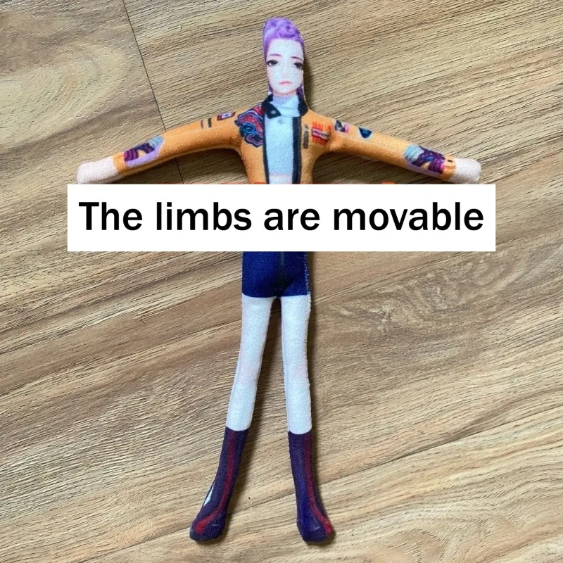 Kpop شيطان الصيادين دمية المنقولة مضحك Shapeshift الشكل لعبة عارضة أزياء عمل نموذج الإبداعية مضحك ديكور المنزل لعبة هدية