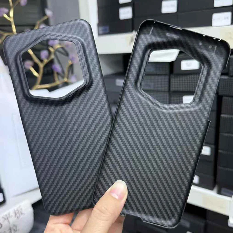 

Case for Huawei Honor Magic7 RSR & Magic 7 RSR Real Carbon Fiber Aramid Anti-explosion Mobile Phone Protective Cover Protection