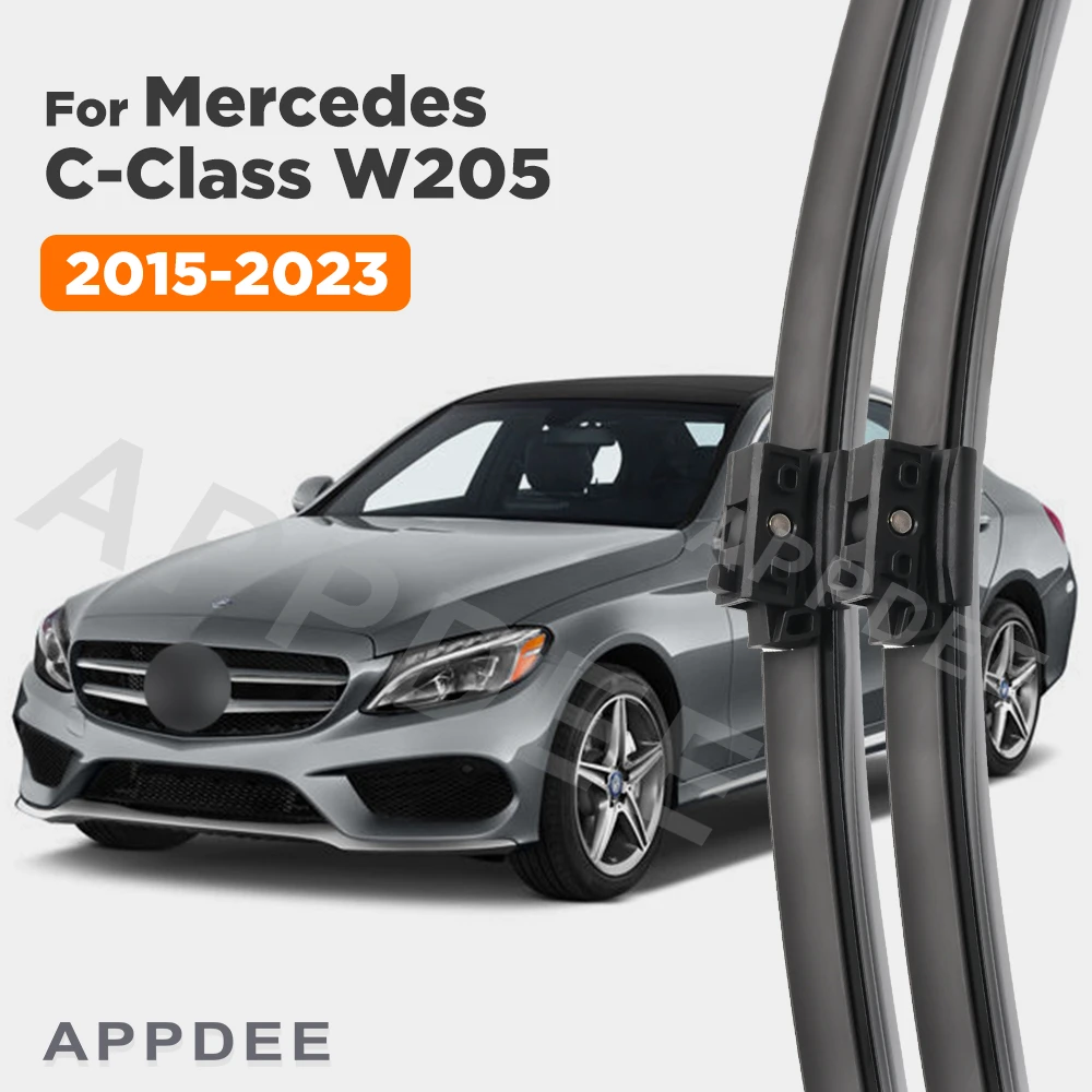

APPDEE For Mercedes-Benz C-Class W205 2015-2023 2016 2017 2018 2019 2020 Wiper Front Wiper Blades Windscreen Window 22"+22"