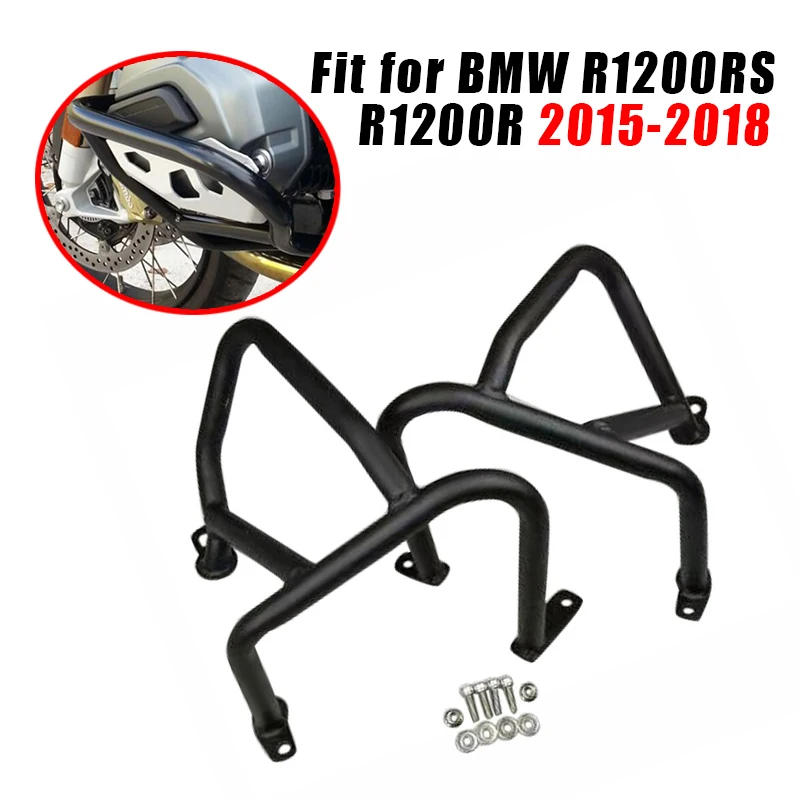 R 1200 R R1200 RS Motorcycle Highway Engine Guard Bumper Crash Bars Stunt Cage Frame Protector For BMW R1200RS R1200 R 2015-2018