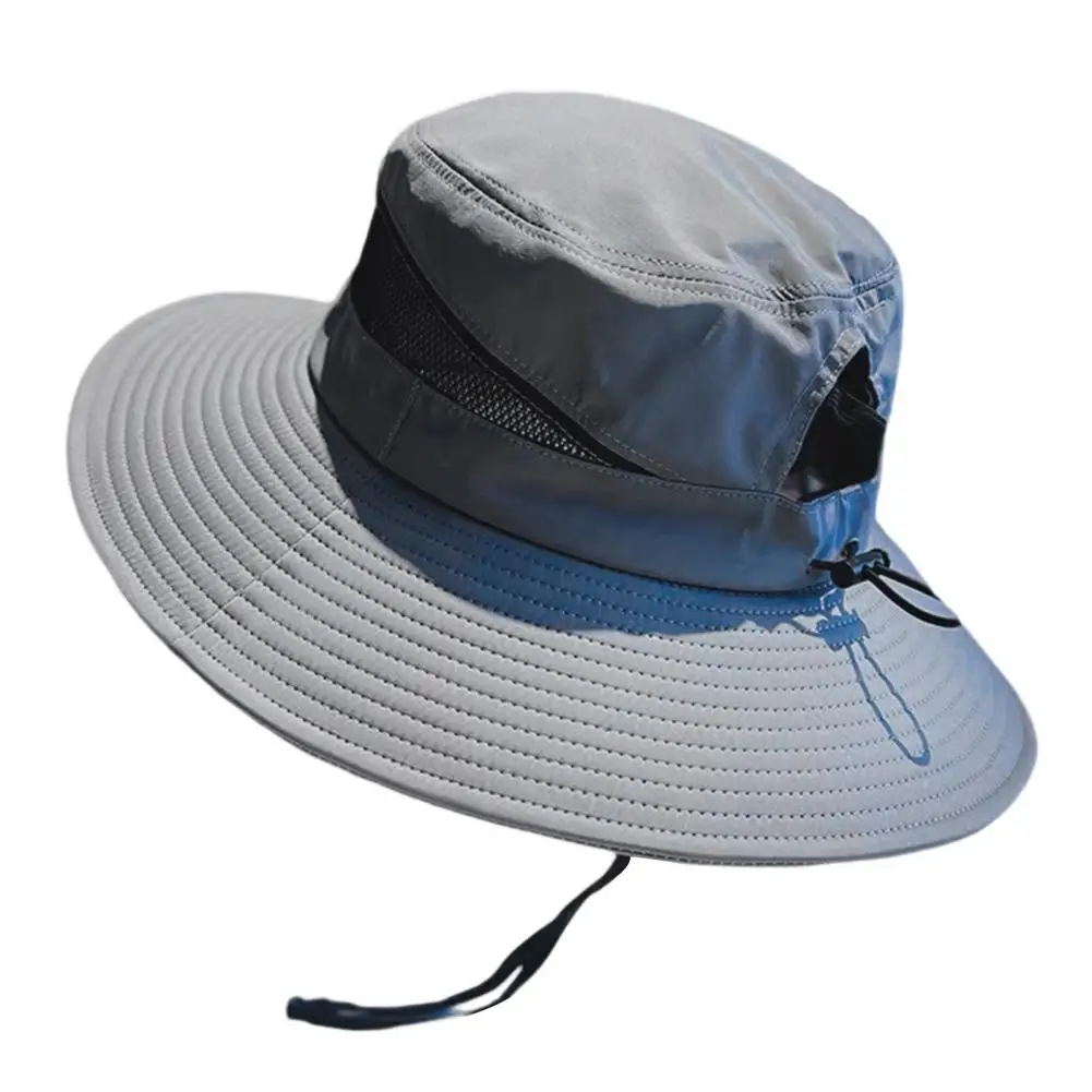 Versatile Sun Hat Men’s Sun Hats with Uv Protection Wide Brim Bucket Hat Breathable Quick-dry Foldable Summer for Outdoor