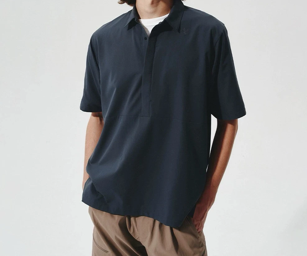 

Gwin 25ss All Direction Light Hiking Outdoor Function Lightweight Pullover Shirt Short Sleeve