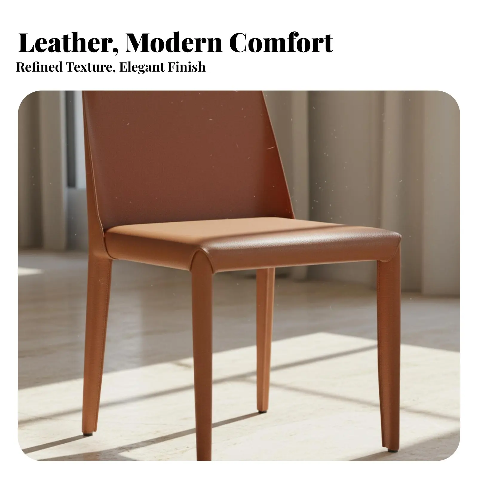 

Upholstered Side Chair Minimalist Design Household Furniture Modern Design Floor Protection for Interior Designers, Bedroom