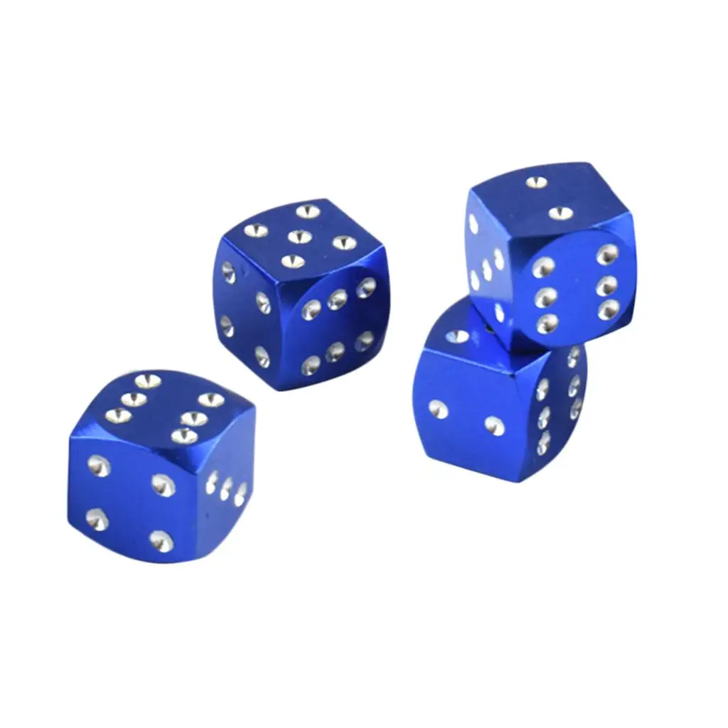 4 قطع من أغطية صمامات الغبار على شكل مكعب، سيارة ريترو أصلية وممتعة