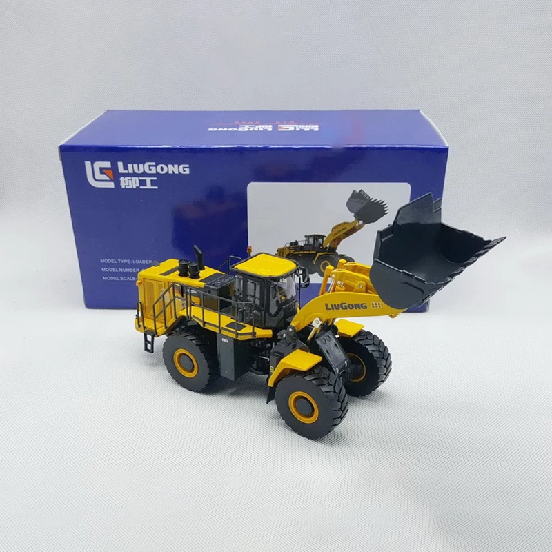 

Diecast 1:50 Scale LIUGONG 8128H Wheel Loader Forklift Construction Machinery Alloy Model Collection Souvenir Ornaments