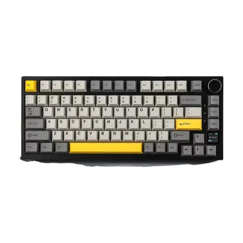 AJAZZ AK820 Wired With Rotary Volume Buttons Hot-Swappable Keys For Office And Home Mechanical Keyboards