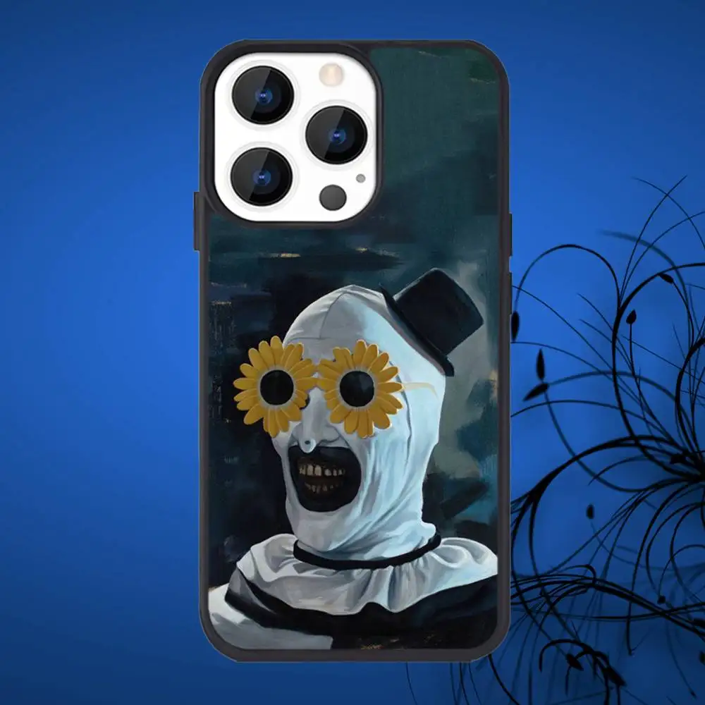 حافظة هاتف Art the C-Clown لهاتف iPhone 17,16,15,14,13,12,11,Plus,Pro,Max Mini Magsafe شحن لاسلكي مغناطيسي