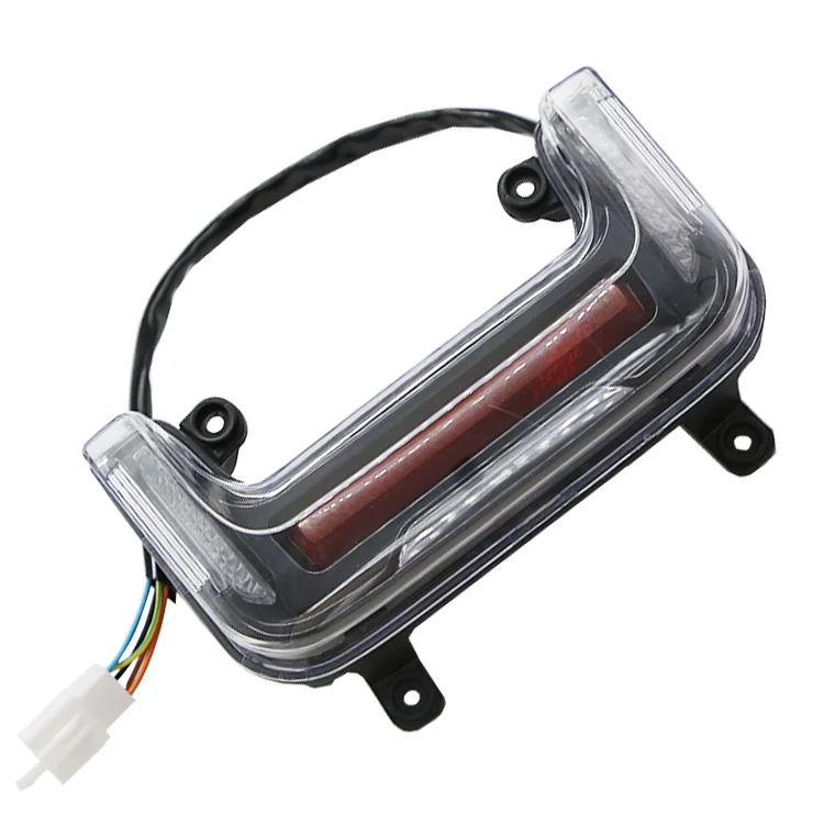 HOT SALE F6 Motorcycle U-shaped with Driving Brake Turn signal LED Taillight