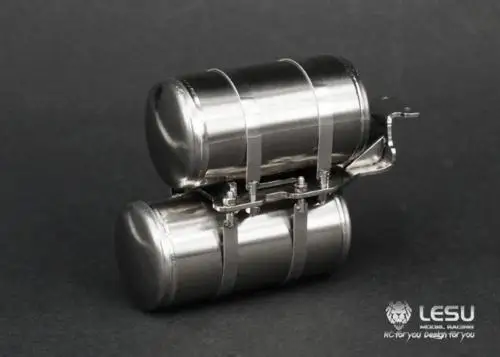 Magazzino degli Stati Uniti di Ricambio LESU 1/14 Serbatoio Aria In Metallo per RC FAI DA TE TAMIYA 3348 Camion Dumper Modello Remoto Veicolo Sistema Pneumatico Accessorio