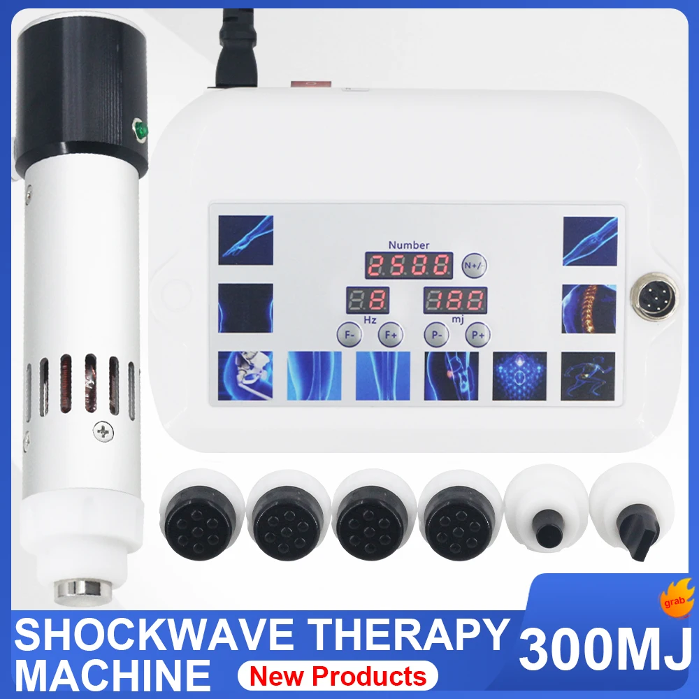 

Professional Shock Wave Therapy Machine 300MJ For ED Treatment And Relieve Muscle Pain Physiotherapy Shockwave Massager Hot Sale