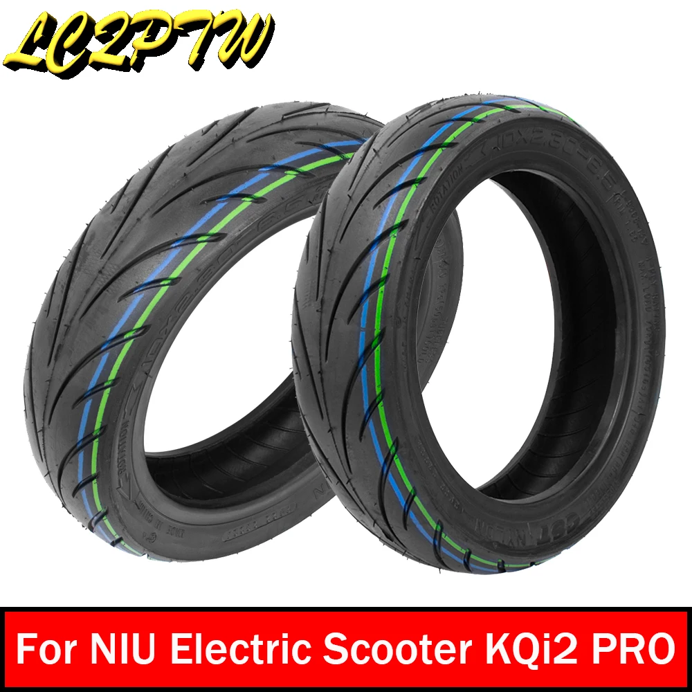 

10x2.30-6.5 10 Inch Tubeless Explosion-proof Tire for NIU Electric Scooter KQi2 PRO CST Durable Wear-resistant Wheel