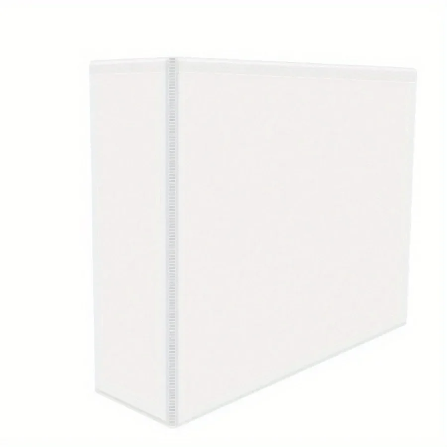 

3-Ring Binders with 3-Inch Rings, 4-Pack (White), Perfect for Organizing Large Amounts of Paperwork