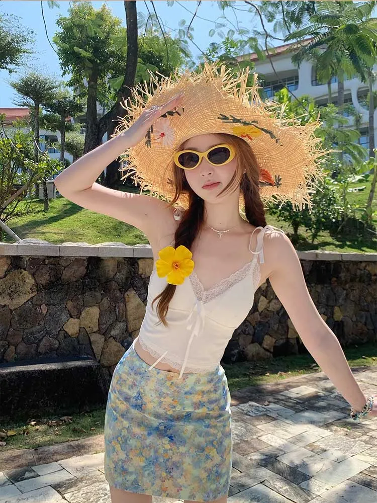 V-Neck Lace Camisol…