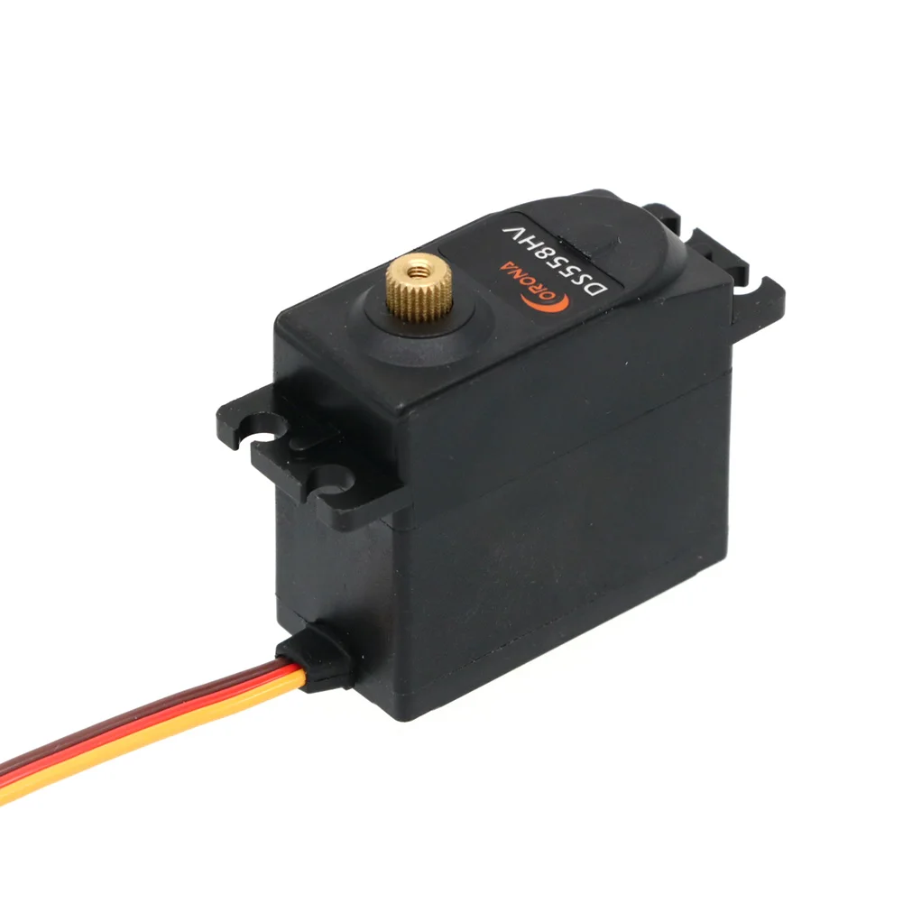 Corona DS558HV Cyfrowy standardowy serwomechanizm z metalową przekładnią 14 kg / 0,18 s / 58 g do symulatora robota samochodowego RC samolotu