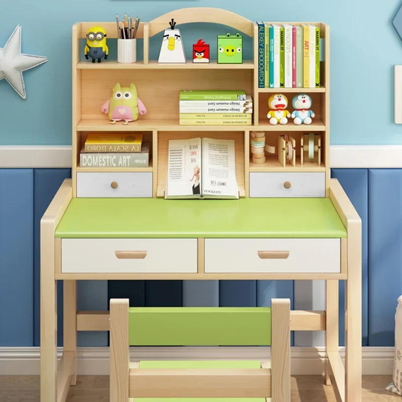 أطفال مكتب الفصول الدراسية الجدول كرسي مكتب الأطفال المدرسة الابتدائية طالب الأثاث لوازم الطفل الجداول زاوية قابل للتعديل