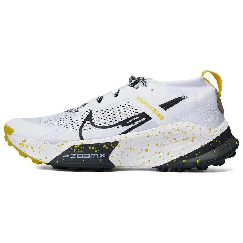 Nike Nike ZoomX Zegama White Black Vivid Sulphur Sneakers shoes DH0623-100