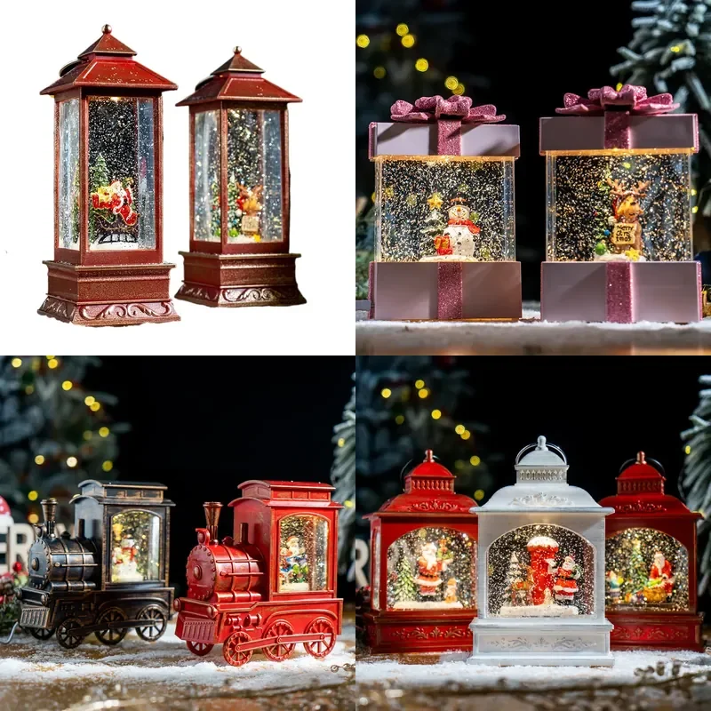 for Christmas Decorations Music Snowflake Lights Ornaments Scene Arrangements Tree Decor