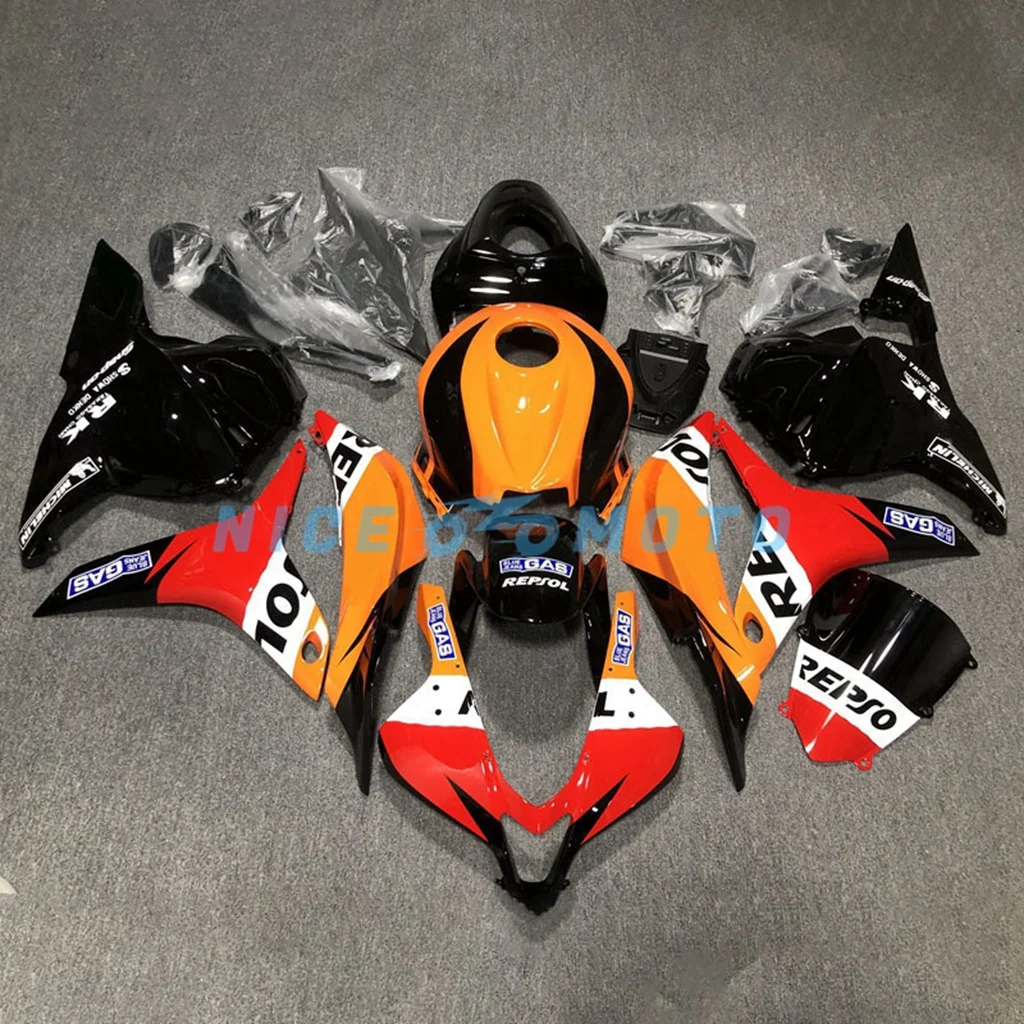 Free Custom CBR600RR 09 10 11 12 Motorcycle Fairing Kits for Honda CBR 600RR 2009 2010 2011 2012 Injection Bodywork  XF8