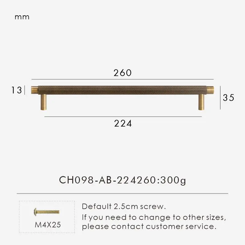 Nurlin massief messing keukenmeubelgrepen moderne gekartelde geklets antiek mat messing zwarte kleur kastknoppen T-bar pull