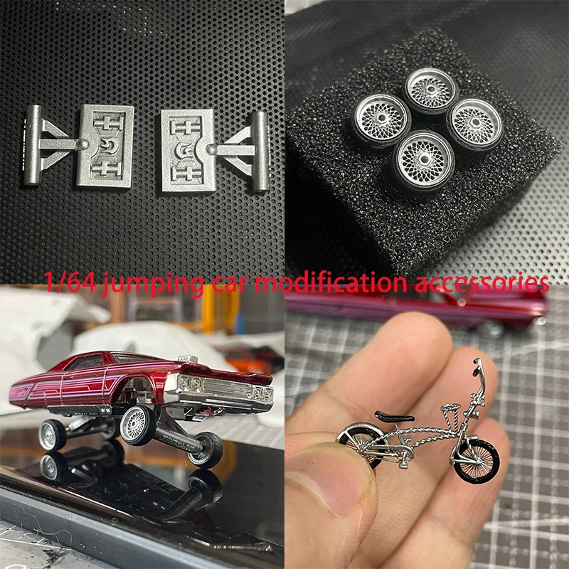 1:64 Jumping Car Modification Accessories Are Suitable for 1/64 Car Model Modification