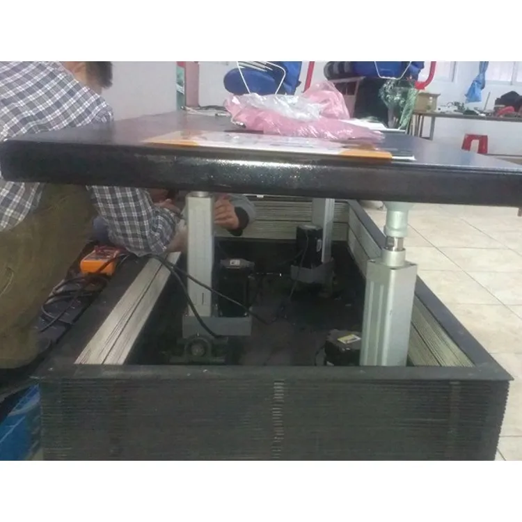 Tlf 6dof plataforma de movimento cilindro elétrico cilindro geral liga de alumínio montagem direta jimi-tech fornecido padrão servo linear