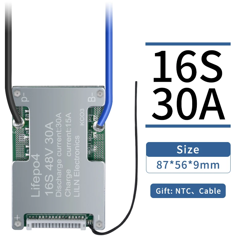 16S 48V 30A Lifepo4…
