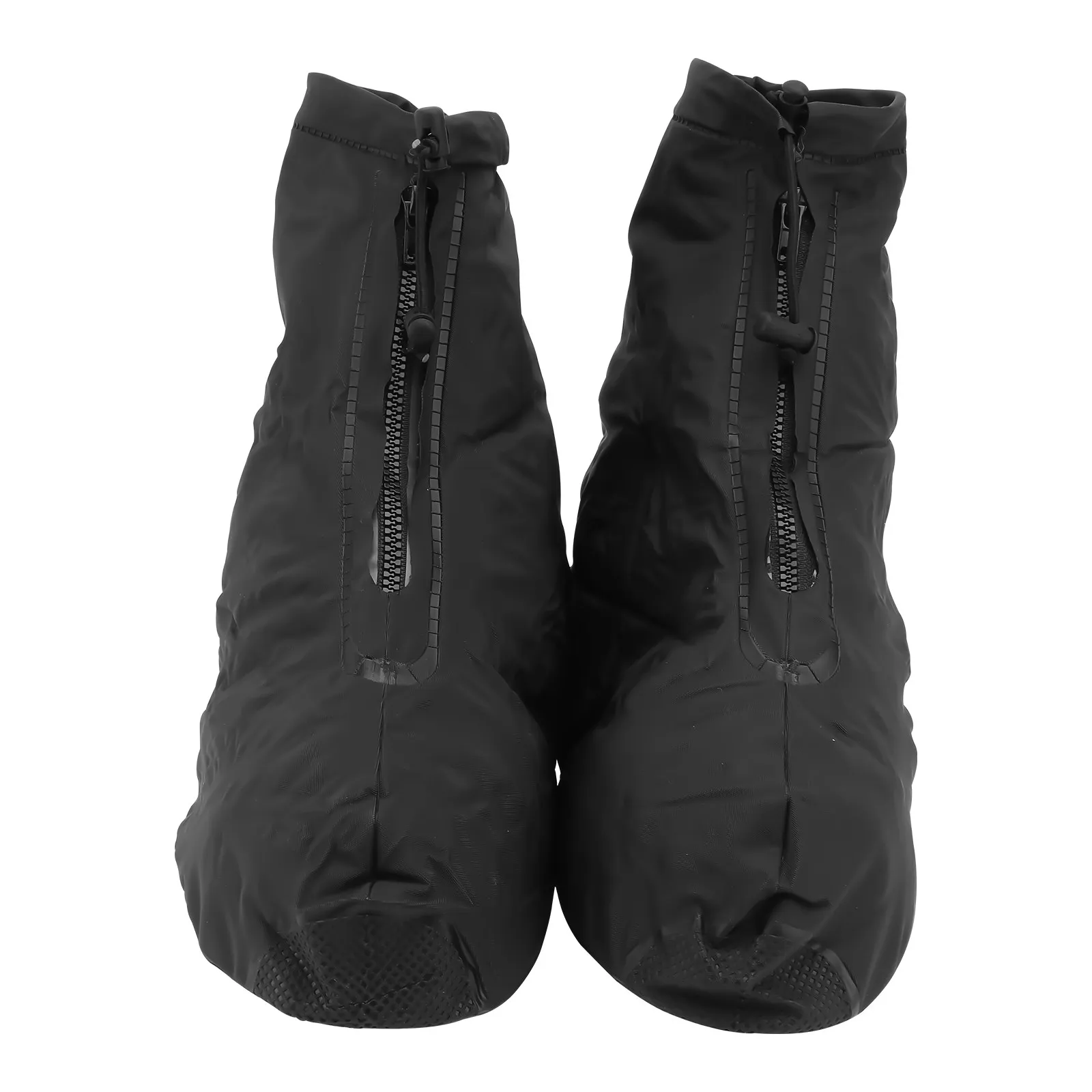 1Pair Waterproof Boot Cover Black All-Match Rain Shoe Protector for Winter Riding Climbing Wet Cold Conditions Wear-Resistant