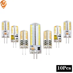 10Pcs/lot G4 LED Lamp AC DC12V 220V 2W 3W 5W 7W 9W 12W Light Warm Cold/White Led Bulb 360 Beam Angle Replace Halogen Lights