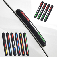4PCS Car Door Anti-collision Strip Auto Door Edge Bumper Protector Strip Car Corner Guard Rearview Mirror Anti-scratch Stickers